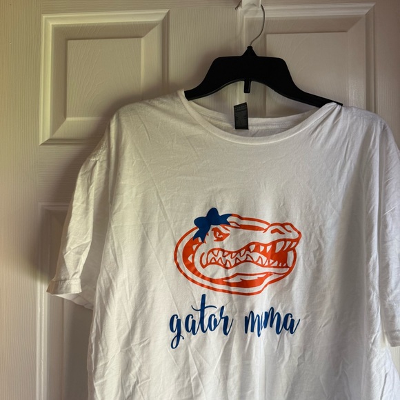 Gildan Florida Gators Gator Mama Short Sleeve T Shirt White Size 2XL - Picture 1 of 4